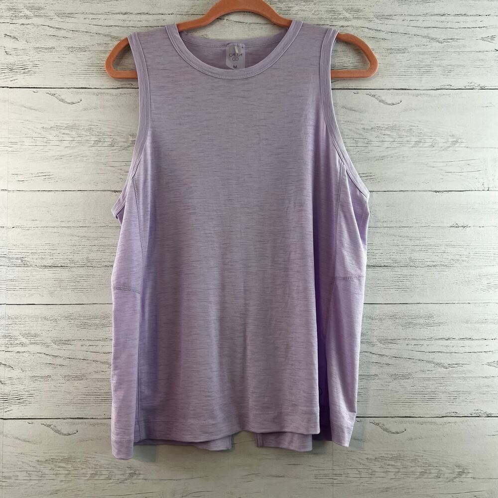 Calia Lilac Purple Sleeveless Athletic Tank Top Size M